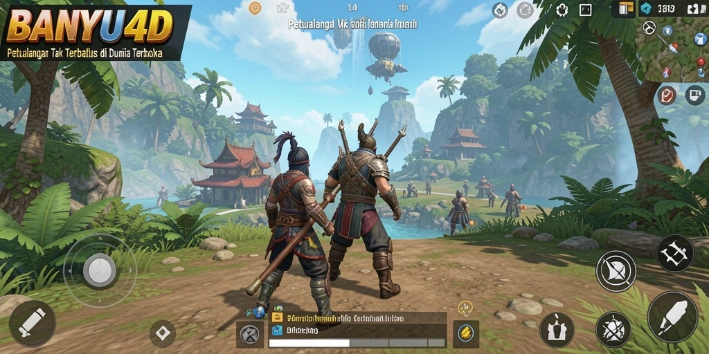 Menampilkan gameplay mendalam dan eksplorasi dunia Open World.