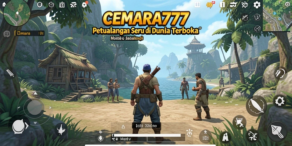 Gameplay CEMARA777 yang immersive dalam dunia terbuka.