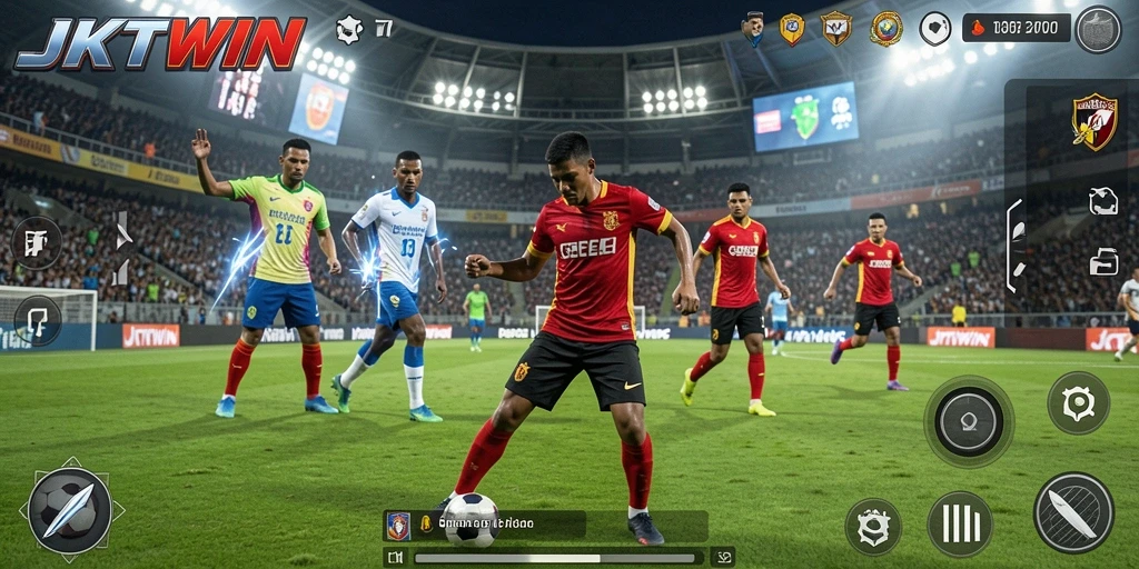 Gameplay seru dalam JKTWIN dengan berbagai jenis olahraga.