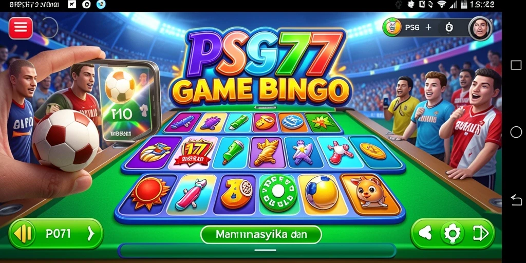 Tampilan gameplay Bingo yang seru dan mengasyikkan.