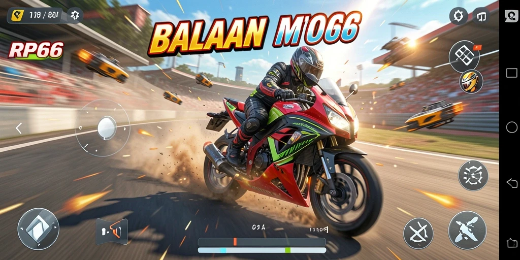 Tampilan gameplay RP66 yang intens dan penuh aksi.