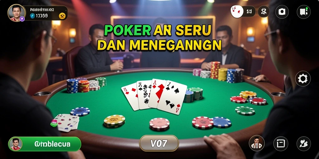 Tampilan gameplay seru dan interaktif di V07.