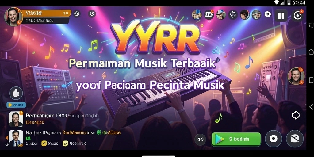 Tampilan gameplay YYRR yang seru dan penuh warna.